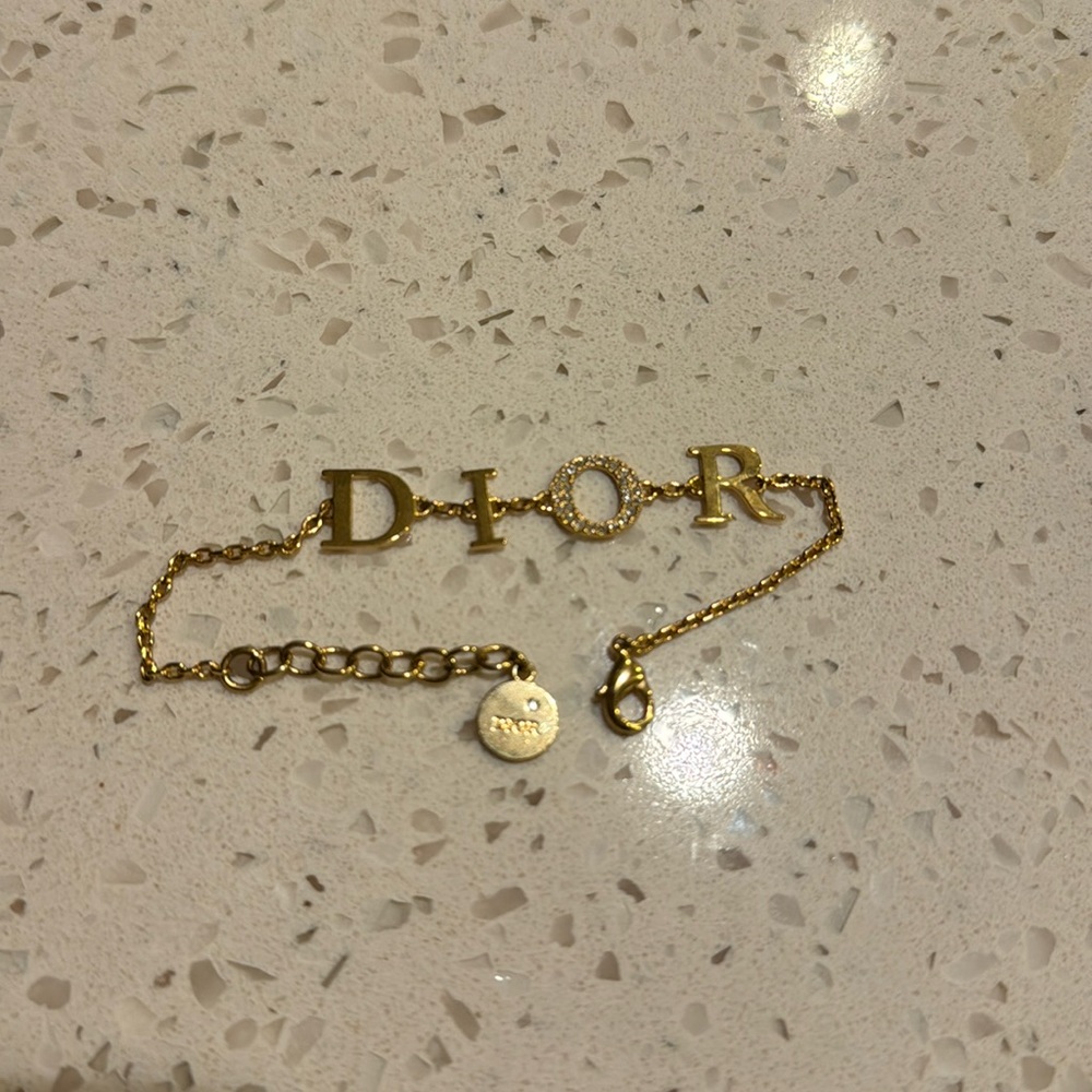 Gold Dior Bracelet